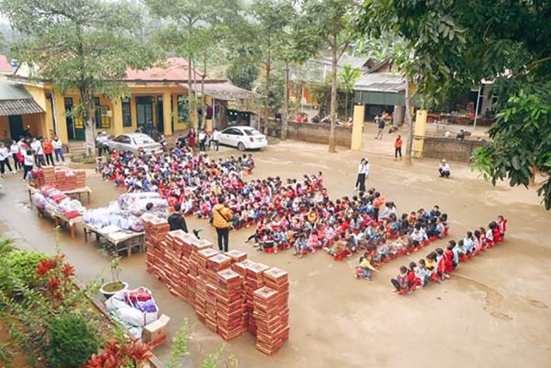 Hathor Group mang Tết tới vùng cao Yên Bái