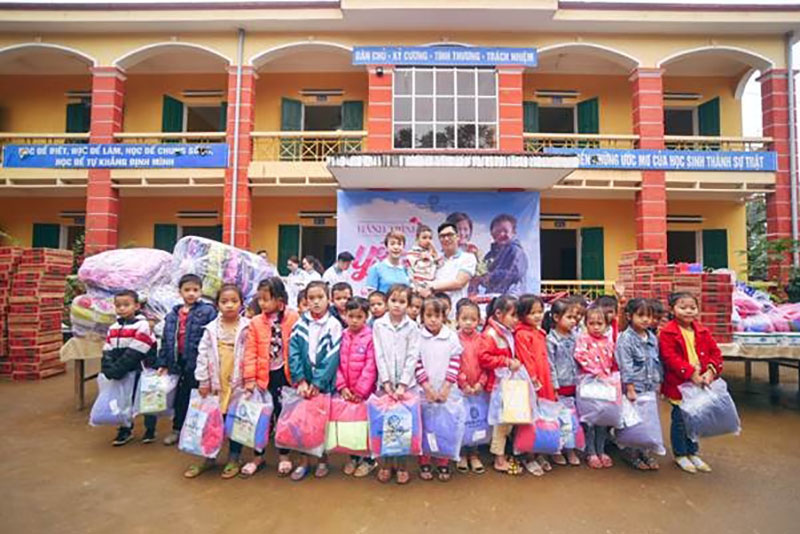 Hathor Group mang Tết tới vùng cao Yên Bái