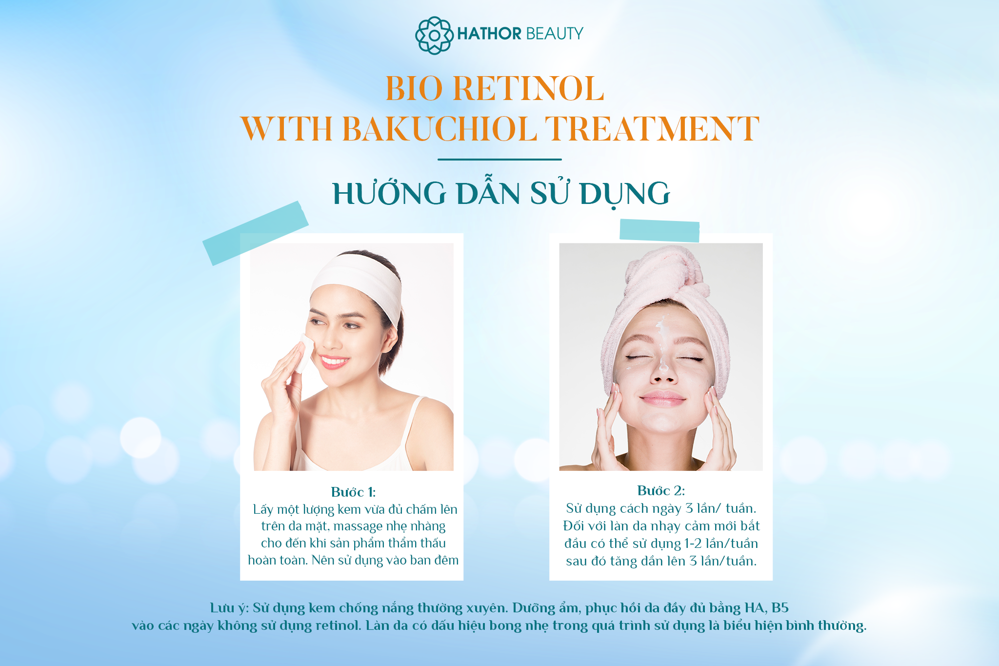 cách sử dụng bio retinol with bakuchiol treatment