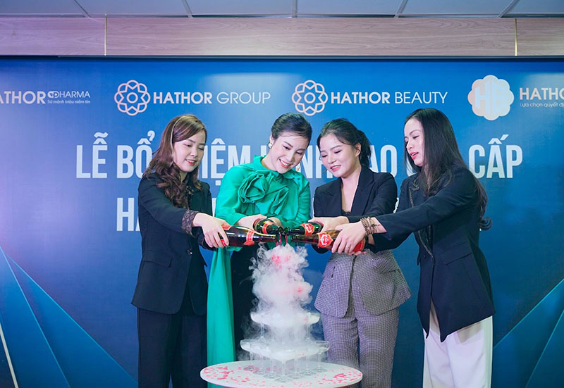 Hathor Group long trọng tổ chức buổi lễ khai xuân đầu năm và lễ bổ nhiệm lãnh đạo các cấp năm 2022 1 chương trình khai xuân đầu năm 1