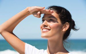 chăm sóc da mùa hè