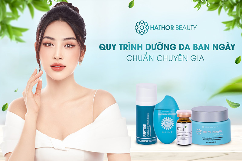 Quy trình dưỡng da ban ngày đúng chuẩn chuyên gia từ Hathor Beauty 1 quy trình dưỡng da ban ngày